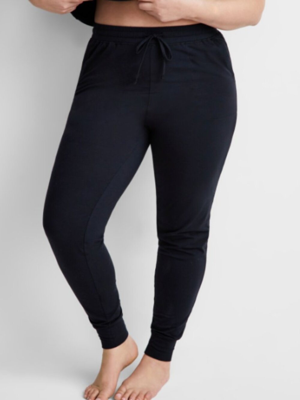 State of Day Women's Jogger Pajama Pants Black Size XL 12712